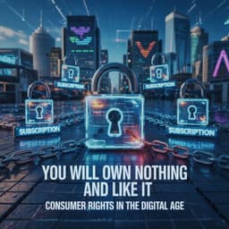 Cover art for You Will Own Nothing and Like It | Consumer Rights in the Digital Age | History of the Internet Episode 13